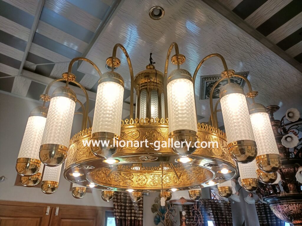 lampu gantung masjid nabawi
